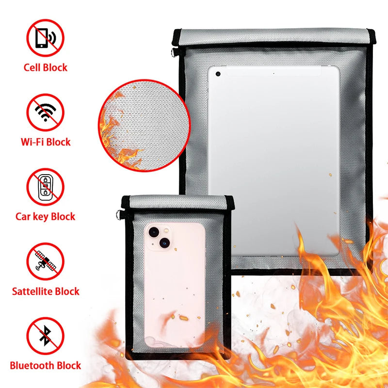 Anti-Hacking Signal Blocker Pouch