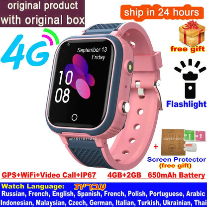 Kids GPS WIFI Video Call  Child Smartwatch