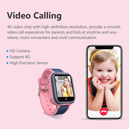 Kids GPS WIFI Video Call  Child Smartwatch
