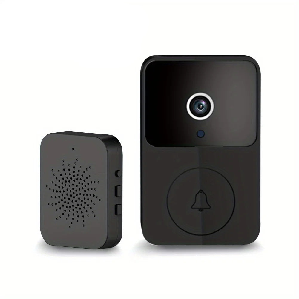 Wireless smart video doorbell