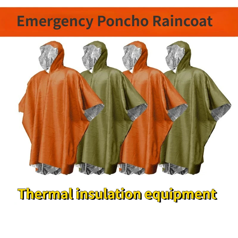 Emergency Waterproof Thermal Rainwear