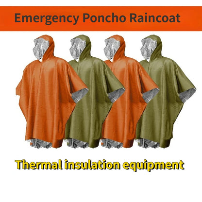 Emergency Waterproof Thermal Rainwear