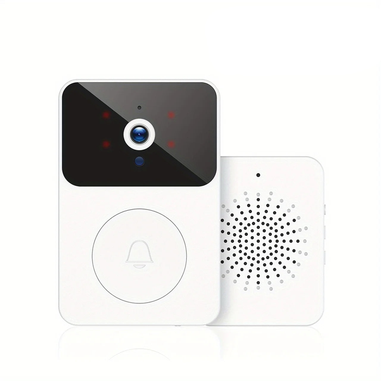 Wireless smart video doorbell