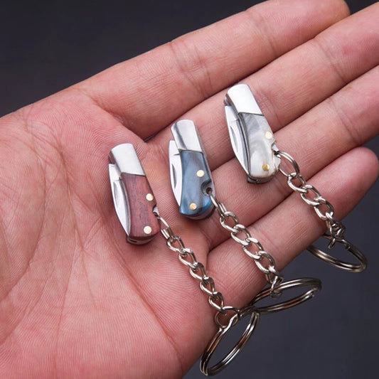 Mini Fold Knife Keychains