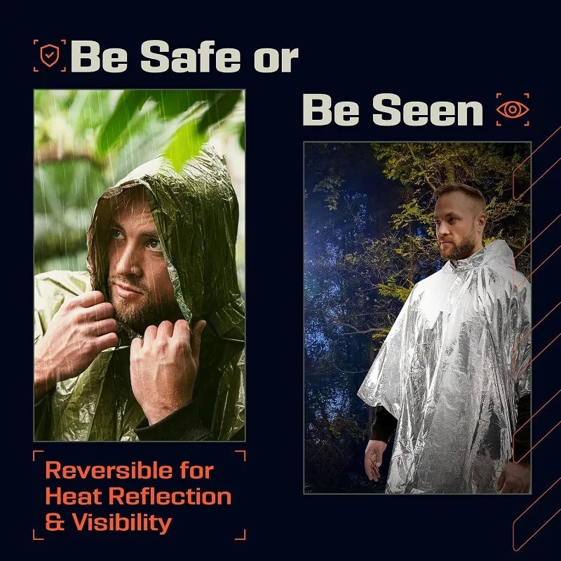 Emergency Waterproof Thermal Rainwear